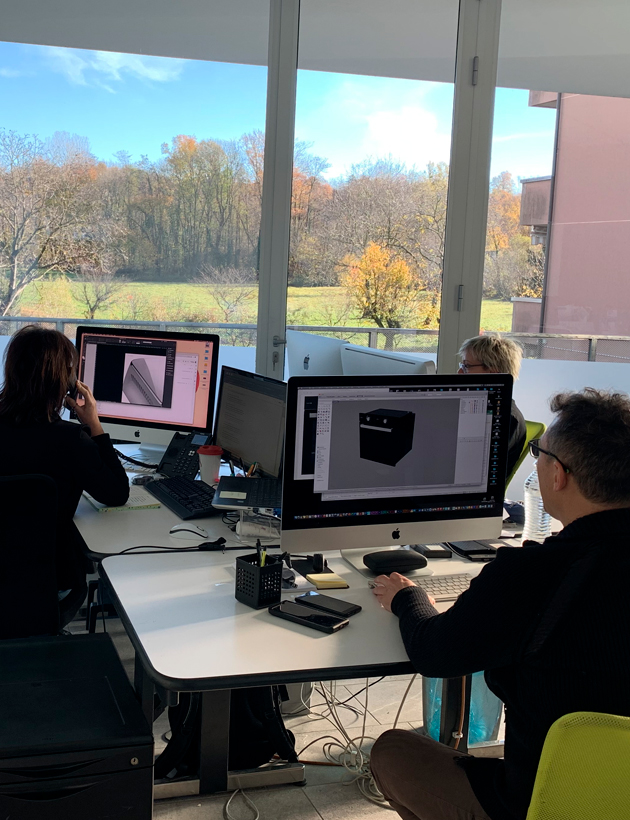 Scorcio dello studio ComLab di Varese