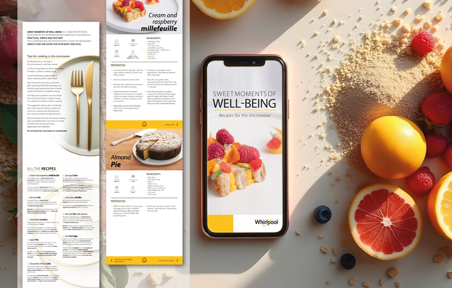 per WHIRPOOL progetto sito e varie in digitale